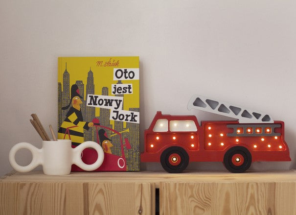 Little Lights Firetruck Lamp