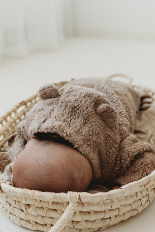 Merino Wool Lined Baby Overall TEDDY