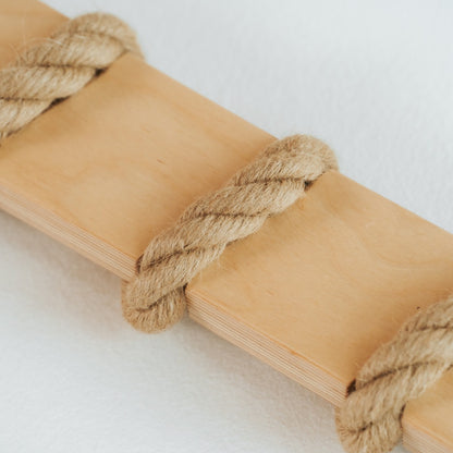 TipiToo® Large Balance Beam 3 Piece Set - Jute Rope